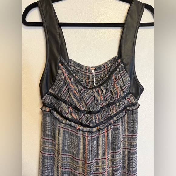 NWT Free People Marley Plaid Jumpsuit Size XS - MSRP $188 - Picture 5 of 7